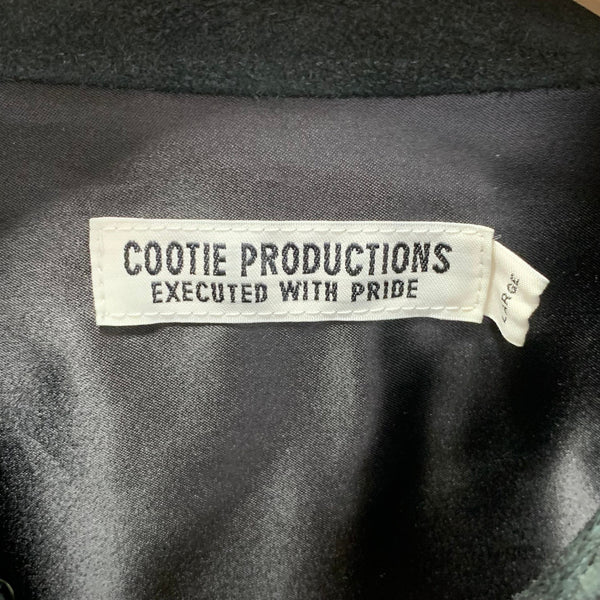 クーティープロダクションズ COOTIE PRODUCTIONS 23AW SUEDE MONTE CARLO JACKET ジャケット ブラック Lサイズ 201MT-4877