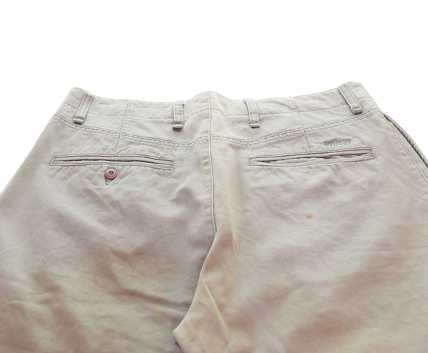 ステューシー Stussy  00s ロゴ刺繍 極太 チノパン ベージュ 34 103MB-555