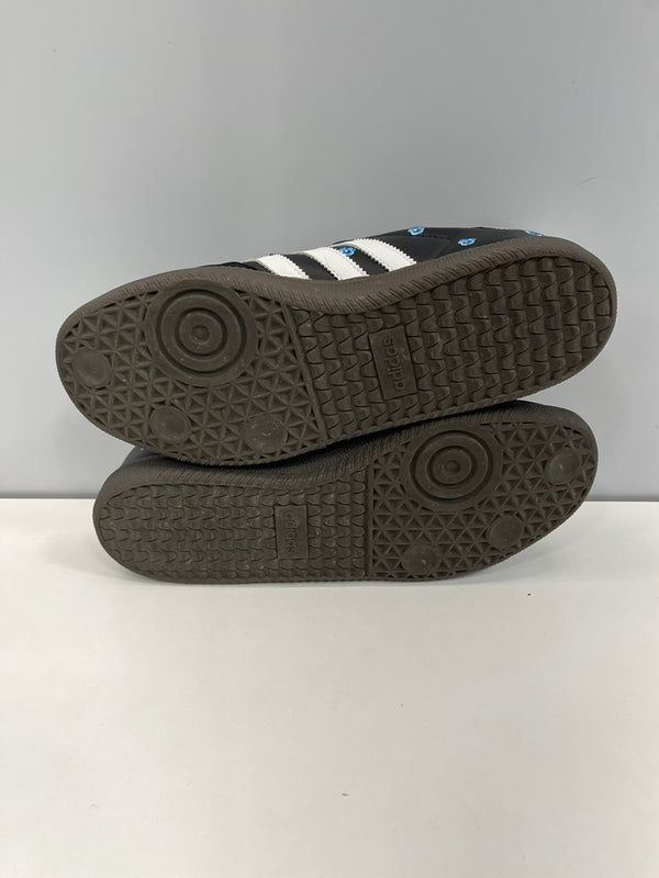 アディダス adidas サンバ SAMBA OG W フラワー刺繍 花柄 IF4397 メンズ靴 スニーカー ブラック 25.5cm 101sh-2360