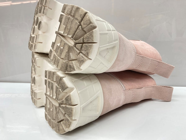 ナイキ NIKE Women's Air Jordan 1 Brooklyn ウィメンズ エアジョーダン1 ブルックリン 厚底 Pink Suede ピンクスウェード FJ5737-601 レディース靴 スニーカー ピンク 23.5cm 104S-904