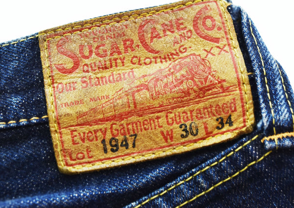 シュガーケーン  SUGAR CANE 1947モデル ジーンズ ストレートデニムパンツ 青 デニム ブルー 30 103MB-517