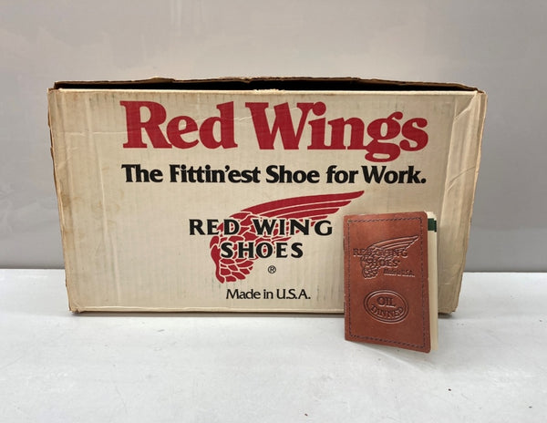 レッドウィング RED WING 90s 6-inch Classic Moc インチ クラシックモック モカシン Irish Setter 半円犬タグ レースアップ シューズ 赤茶 875 メンズ靴 ブーツ ワーク ブラウン サイズ 9 2E 104S-762