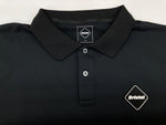 エフシーレアルブリストル F.C.Real Bristol 24SS EMBLEM POLO エンブレム トップス カットソー プルオーバー ロゴ GOLF ゴルフ BLACK 黒 FCRB-240059 半袖ポロシャツ ワンポイント ブラック Lサイズ 104MT-1895