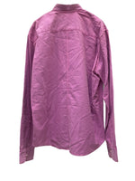 フランクアンドアイリーン Frank & Eileen LUKE LIMITED ガーメントダイ 長袖 シャツ M パープル 601MT-46