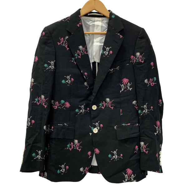 ワコマリア WACKO MARIA 12SS リネン テーラードジャケット 12SS-LINEN-JK01 ジャケット ブラック Mサイズ 201MT-4251