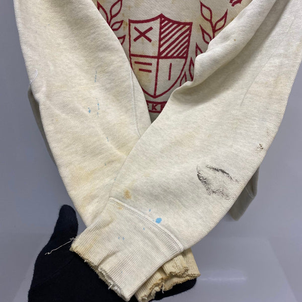 【曜日割引対象外】 ヴィンテージ vintage 60's ラッセルアスレチック russell athletic ショールカラー USA製 スウェット ホワイト Mサイズ 201MT-3598 VB