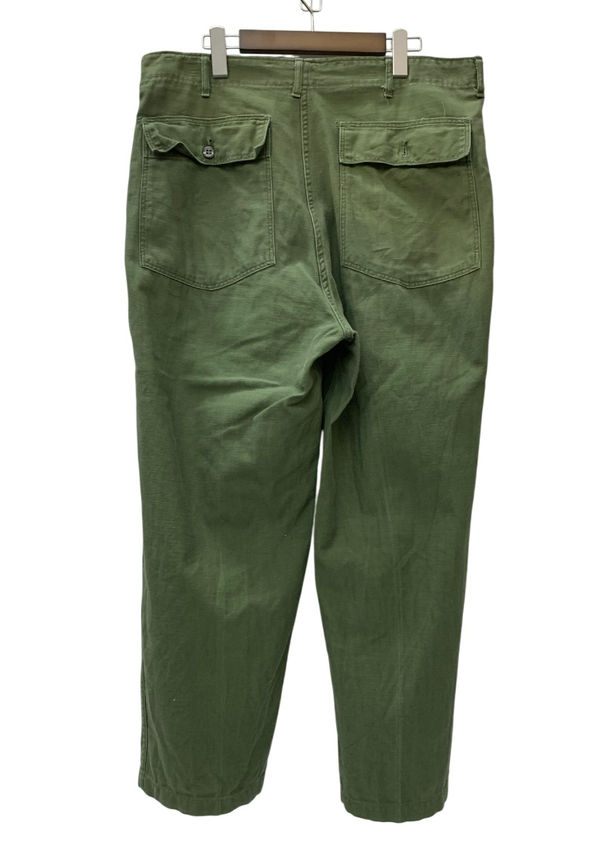 【曜日割引対象外】 ヴィンテージ vintage 60's US ARMY UTILITY TROUSERS ベイカーパンツ OG-107 ボトムスその他 カーキ 38×35サイズ 201MB-791 VB