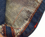 リーバイス Levi's RED リーバイスレッド 初期 2004年製 1st COAT DENIM COVERALL デニム カバーオール サック  MADE IN TUNISIA WPL-423 ジャケット ブルー Sサイズ 103MT-2245