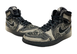 ナイキ NIKE 23年製 AIR JORDAN 1 ZOOM AIR CMFT 2 FAMILIA エア ジョーダン ズーム エア ファミリア AJ1 死者の日 灰 黒 FQ8155-010 メンズ靴 スニーカー グレー 30cm 104S-899