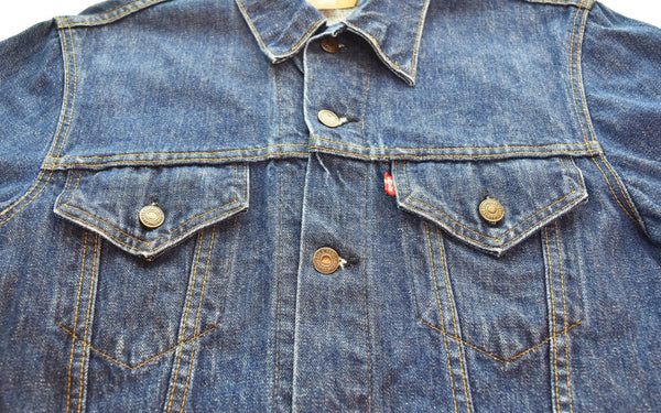 リーバイス Levi's Vintage ヴィンテージ 70-80's Denim Jacketデニムジャケット Gジャン トラッカージャケット 71205 42 ジャケット ブルー 103MT-3158