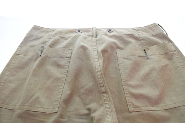 ダブルアールエル RRL 13スター ヘリンボーンツイル ベイカーパンツ HBT カーゴパンツ カーキベージュ 30 103MB-484