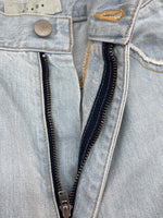 ジエダ Jieda USED LOOSE FIT JEANS ユーズド ルーズ フィット ジーンズ ジップフライ ワイド 青 ロゴ Jie-22S-PT01-A デニム ブルー サイズ 1 104MB-285