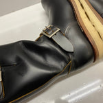 【曜日割引対象外】 レッドウィング RED WING Engineer Boots クロンダイク 茶芯 Vibramソールカスタム 9268 メンズ靴 ブーツ エンジニア ブラック 26.5cmサイズ 201-shoes1588 VB