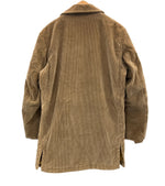 エディーバウアー Eddie Bauer 60's 60年代 日の出タグ コーデュロイ テーラードジャケット ワーク ハンティング くるみボタン VINTAGE ヴィンテージ 40 ジャケット ベージュ 101MT-5078