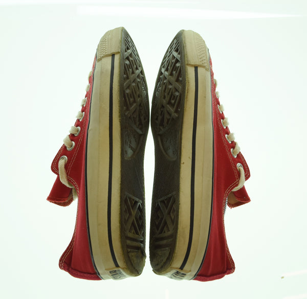 コンバース CONVERSE 80's 90's ALL STAR オールスター MADE in USA ローカット VINTAGE ヴィンテージ MENS OXFORD 赤箱 メンズ靴 スニーカー レッド 8 1/2 26.5cm 103S-1352