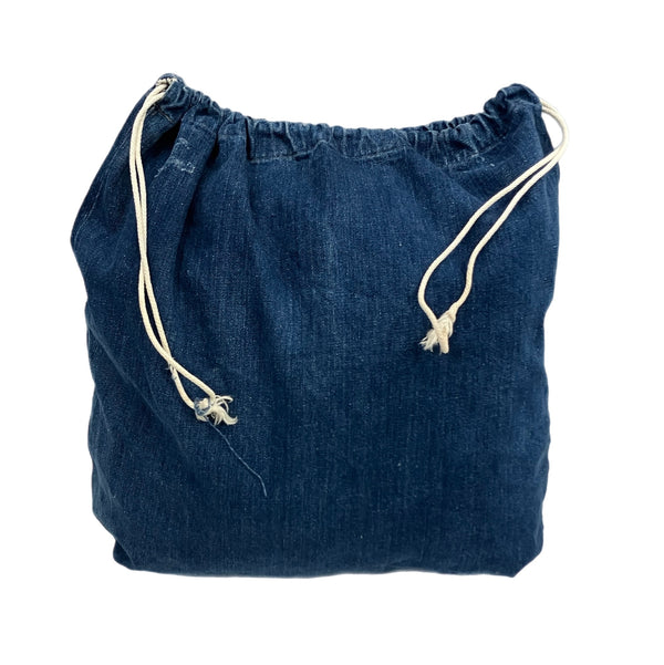 ミリタリー MILITARY 40's 40年代 US ARMY 米軍 デニム ランドリーバッグ 縦落ち バラックバッグ VINTAGE ヴィンテージ バッグ メンズバッグ その他 ブルー 101bag-202