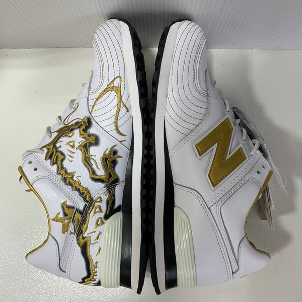 ニューバランス new balance 観賞用 新平衡 ドラゴン M574J LEW メンズ靴 スニーカー ホワイト 27.5cmサイズ 201-shoes1595