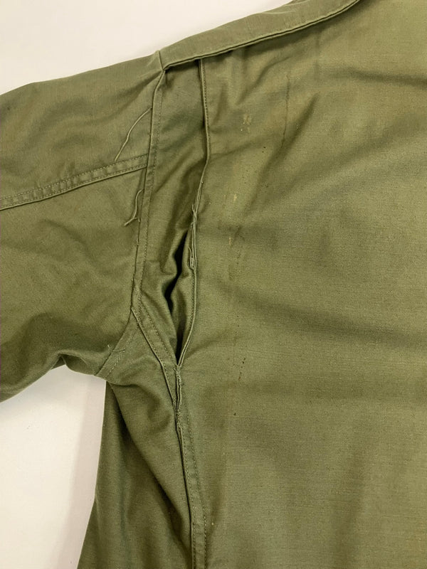 ミリタリー military 60's 60年代 68年会計 US ARMY 米軍 実物 M-65 フィールドジャケット 2rd.アルミジップ グレーライナー VINTAGE ヴィンテージ  SMALL-REGULA ジャケット カーキ Sサイズ 101MT-4905