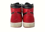 ナイキ NIKE 15年製 AIR JORDAN 1 HIGH THE RETURN BRED エア ジョーダン ハイ ザ リターン ブレッド AJ1 赤 黒 768861-001 メンズ靴 スニーカー ブラック 27.5cm 104-shoes563