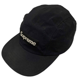 シュプリーム SUPREME GORE-TEX Camp Cap 19AW 黒 ゴアテックス 刺繍ロゴ  帽子 メンズ帽子 キャップ ロゴ ブラック 101hat-72