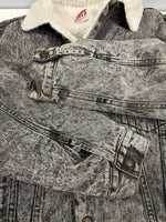 リーバイス Levi's 80s 80's ブラックデニムボアジャケット USA製 ヴィンテージ 黒 70609-0253 ジャケット ブラック Mサイズ 101MT-5293