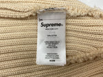 シュプリーム SUPREME Overdyed Beanie オーバーダイ ビーニー スモールボックスロゴ ニット帽 帽子 薄茶 帽子 メンズ帽子 ニット帽 ロゴ ベージュ ONE SIZEサイズ 104H-56