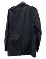 コムデギャルソン COMME des GARCONS OMME PLUS 12SS WOOL RIDERS JACKET ウール ライダース ジャケット Tailoring for Punks ジップアップ アウター 黒 PI-J112 ジャケット 無地 ブラック Mサイズ 104MT-2219