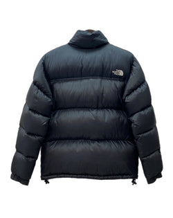 ザノースフェイス THE NORTH FACE NUPTSE DOWN JACKET ヌプシ ダウンジャケット PERTEX ジップアップ アウトドア アウター 黒 ND91308 ジャケット ロゴ ブラック Mサイズ 104MT-1454