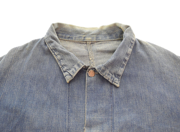 ヴィンテージ Vintage 30s 40s Prisoner Jacket  30's 40's プリズナージャケット 大戦 デニムカバーオール ジャケット ブルー 103MT-2501