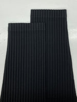 イッセイミヤケ ISSEY MIYAKE HOMME PLISSE オム プリッセ L/S PLEATS プリーツ カットソー 長袖 黒 HP55JK421  サイズ 3 ロンT 無地 ブラック 104MT-1012