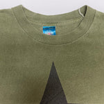 【曜日割引対象外】 ヴィンテージ vintage 90's R.E.M. FRUIT OF THE LOOM Monster Promotion Star Tシャツ カーキ XLサイズ 201MT-4283 VB