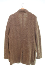 ラルフローレン RalphLauren ウールニットテーラードジャケット チンストラップ センターベント ジャケット マルチカラー Lサイズ 103MT-2851