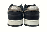 ナイキ NIKE 23年製 DUNK LOW BRUSH ダンク ロー ブラシ スウッシュ ローテク ローカット シューズ 黒 FD6923-001 メンズ靴 スニーカー ブラック 28cm 104-shoes460