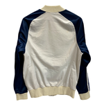 【曜日割引対象外】 アディダス adidas 70's 80's ATP トラックジャケット USA製 ジャージ ホワイト Mサイズ 201MT-4842 VB