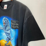【曜日割引対象外】 ヴィンテージ vintage 90's The Rolling Stones “Bridges to Babylon” World Tour USA製 Tシャツ ブラック XLサイズ 201MT-4397 VB
