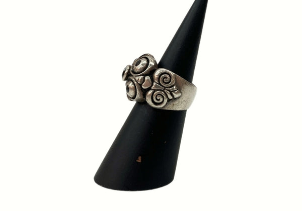シルバーアイテム Silver Item Silver Ring シルバー リング LT.USA インディアン 指輪 銀 メンズジュエリー・アクセサリー 指輪・リング 総柄 シルバー 104A-27