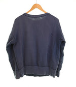 チャンピオン Champion 50's 小文字 ランタグ 茄子紺 FADE フェード ブリティッシュ イングリッシュ ロゴ リブ長 50s 50年代 VINTAGE ヴィンスウェ ヴィンテージ スウェット ネイビー 103MT-3195