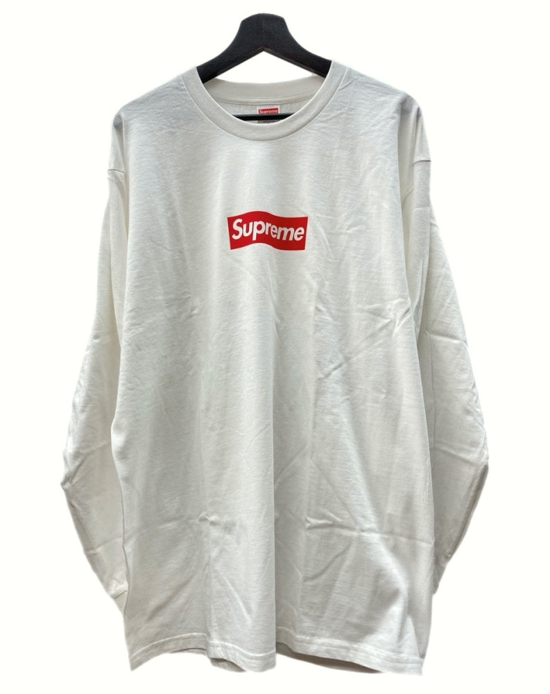 シュプリーム SUPREME 20AW Box Logo L/S Tee ボックスロゴ ロングスリーブ カットソー 長袖 Tシャツ WHITE 白  XL ロンT プリント ホワイト 104MT-770 | 古着通販のドンドンサガール