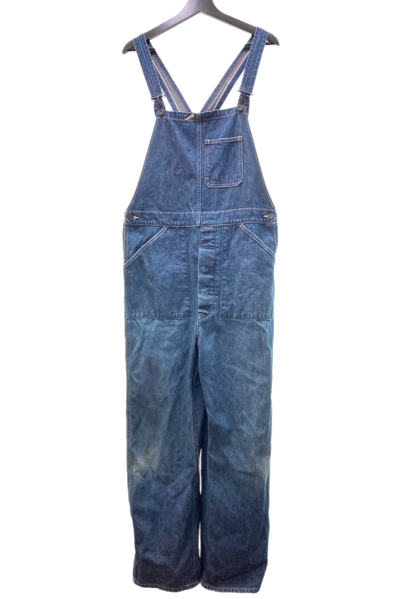 フィグベル PHIGVEL DENIM OVERALL デニム ボタンフライ 青 PMZ-PT05 つなぎ・オーバーオール ブルー サイズ2  104MB-67 | 古着通販のドンドンサガール