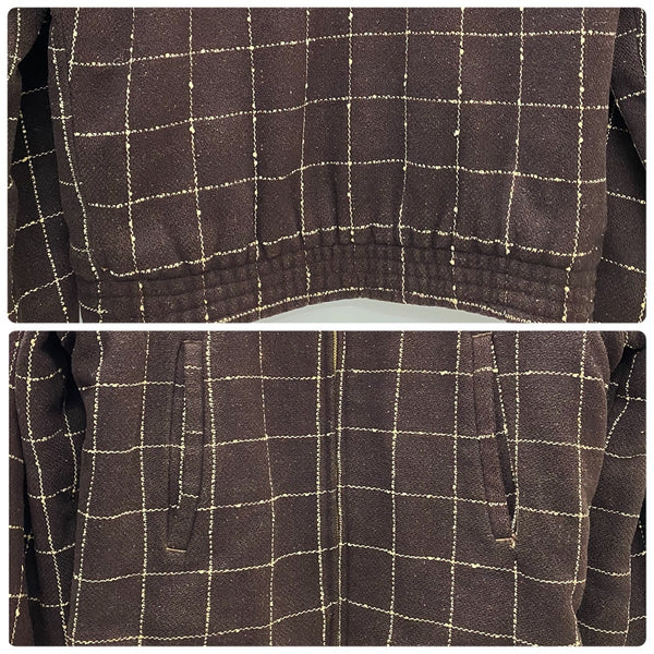 【曜日割引対象外】 ヴィンテージ vintage 50's WEATHERCREST FLECK WOOL JACKET ジャケット ブラウン 36サイズ 201MT-4483 VB