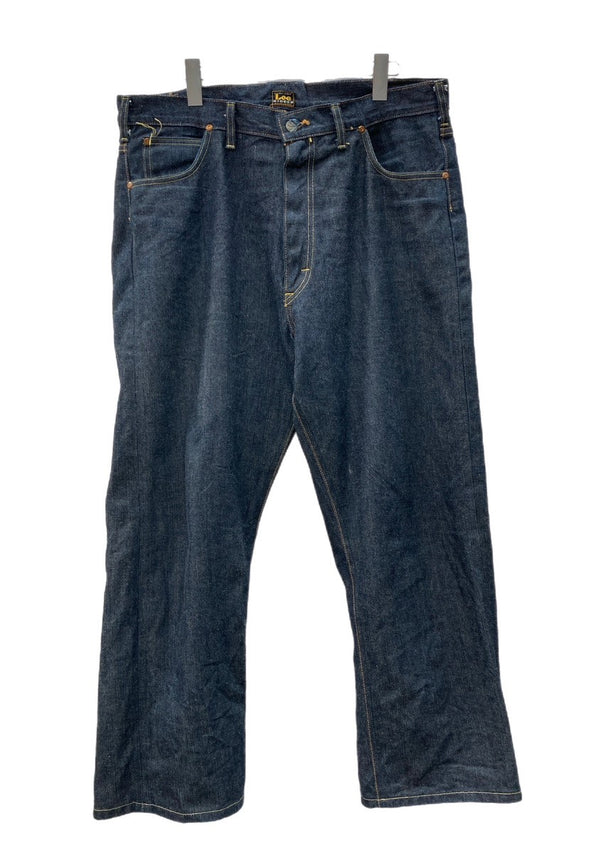 リー Lee THE ARCHIVES RIDERS 101-Z 1954 MODEL センター黒 復刻 片爪 ジーンズ ジーパン 濃紺 無地 LM6341 デニム ネイビー サイズ 38 104MB-297