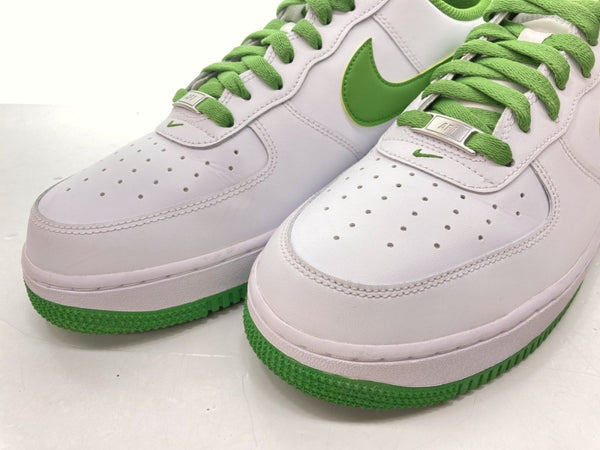 ナイキ NIKE 22年製 AIR FORCE 1 LOW KERMIT GREEN エア フォース ロー カーミット グリーン AF1 シューズ 白 緑 DH7561-105 メンズ靴 スニーカー ホワイト 28cm 104-shoes632