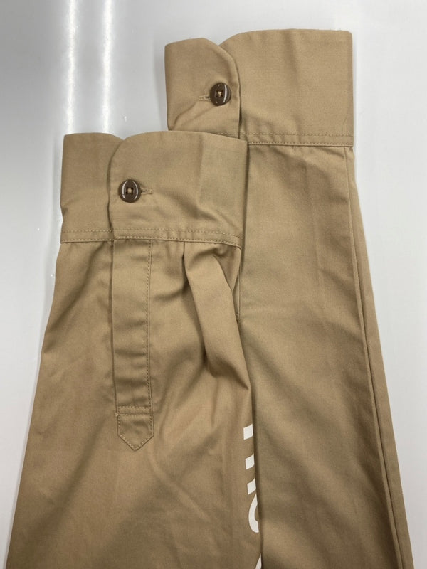 タカヒロミヤシタザソロイスト TAKAHIROMIYASHITATheSoloist. × Charles Peterson × Dickies WORK SHIRT ワーク シャツ ボタン パッチワーク 長袖 薄茶 sds.0001 ジャケット 総柄 ベージュ Mサイズ 104MT-1639