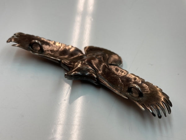 タディアンドキング TADY&KING SV PENDANT TOP ペンダント トップ イーグルクロー フェザー 鳥 925 銀 メンズジュエリー ネックレスチェーン・トップ 総柄 シルバー 104A-69