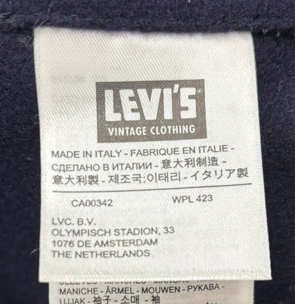 【曜日割引対象外】 リーバイス Levi's LVC 2013AW レザーコート ジャケット グリーン Sサイズ 201MT-2805 VB