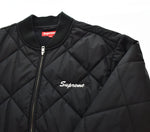 シュプリーム SUPREME 21FW 21AW Quit Your Job Quilted Work Jacket  クイット ユア ジョブ キルテッド ワーク ジャケット キルティング M ジャケット ブラック 103MT-2294