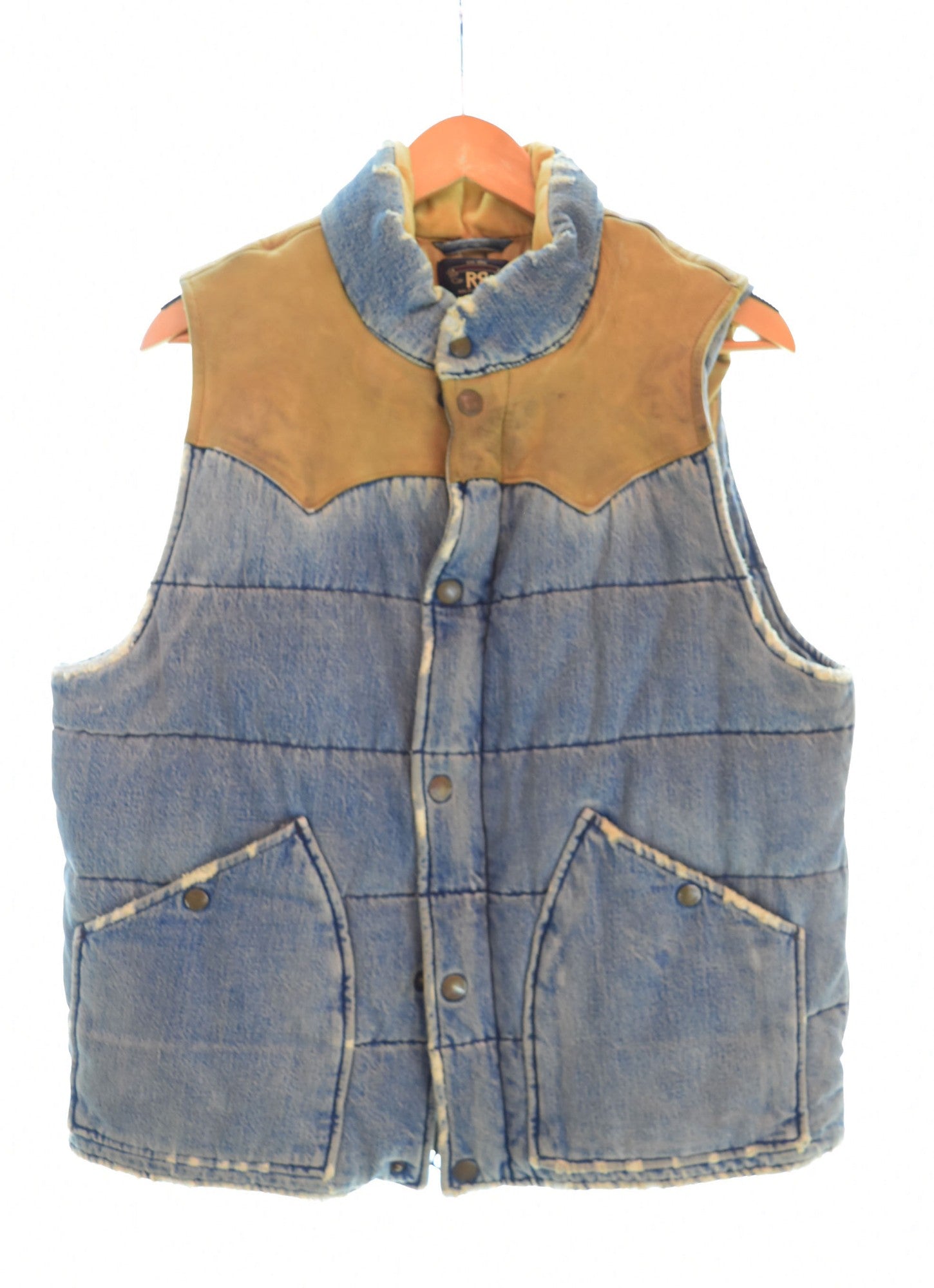 ラルフローレン RalphLauren 00年代 RRL BIG SKY VEST ビッグスカイ