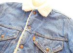 リーバイス Levi's 70年代 70's USA製デニムボアジャケット  70608 38 ジャケット ブルー 103MT-3411
