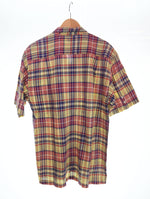 ステューシー STUSSY  90s 紺タグOLD STUSSY チェック 半袖シャツ 半袖シャツ Sサイズ 103MT-2587