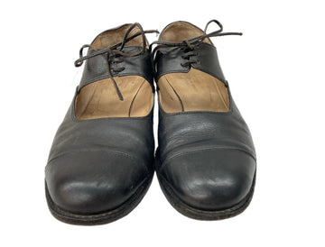 コムデギャルソン COMME des GARCONS トリコ tricot メリージェーン 革靴 ドレス レースアップ LEATHER レザー 革 日本製 BLACK 黒 レディース靴 その他 ブラック 24cm 104S-730
